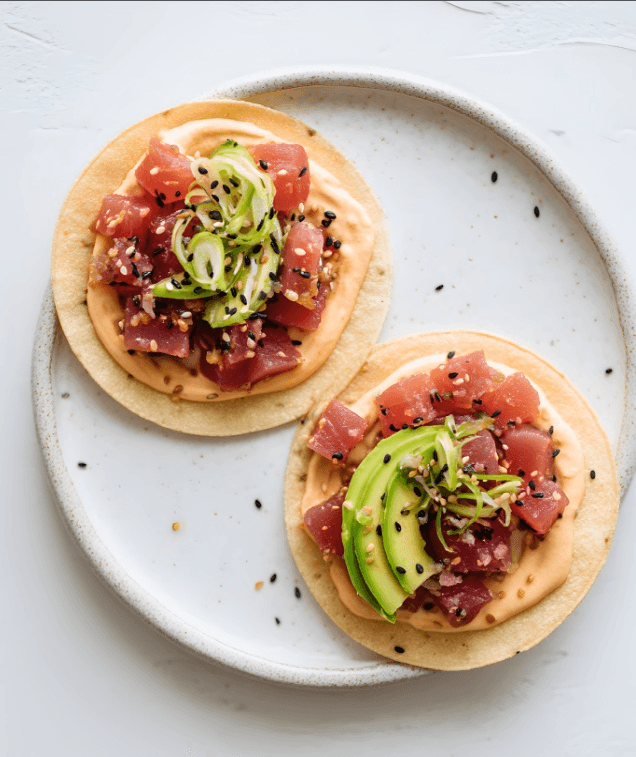 Pandemic Tuna Tostadas