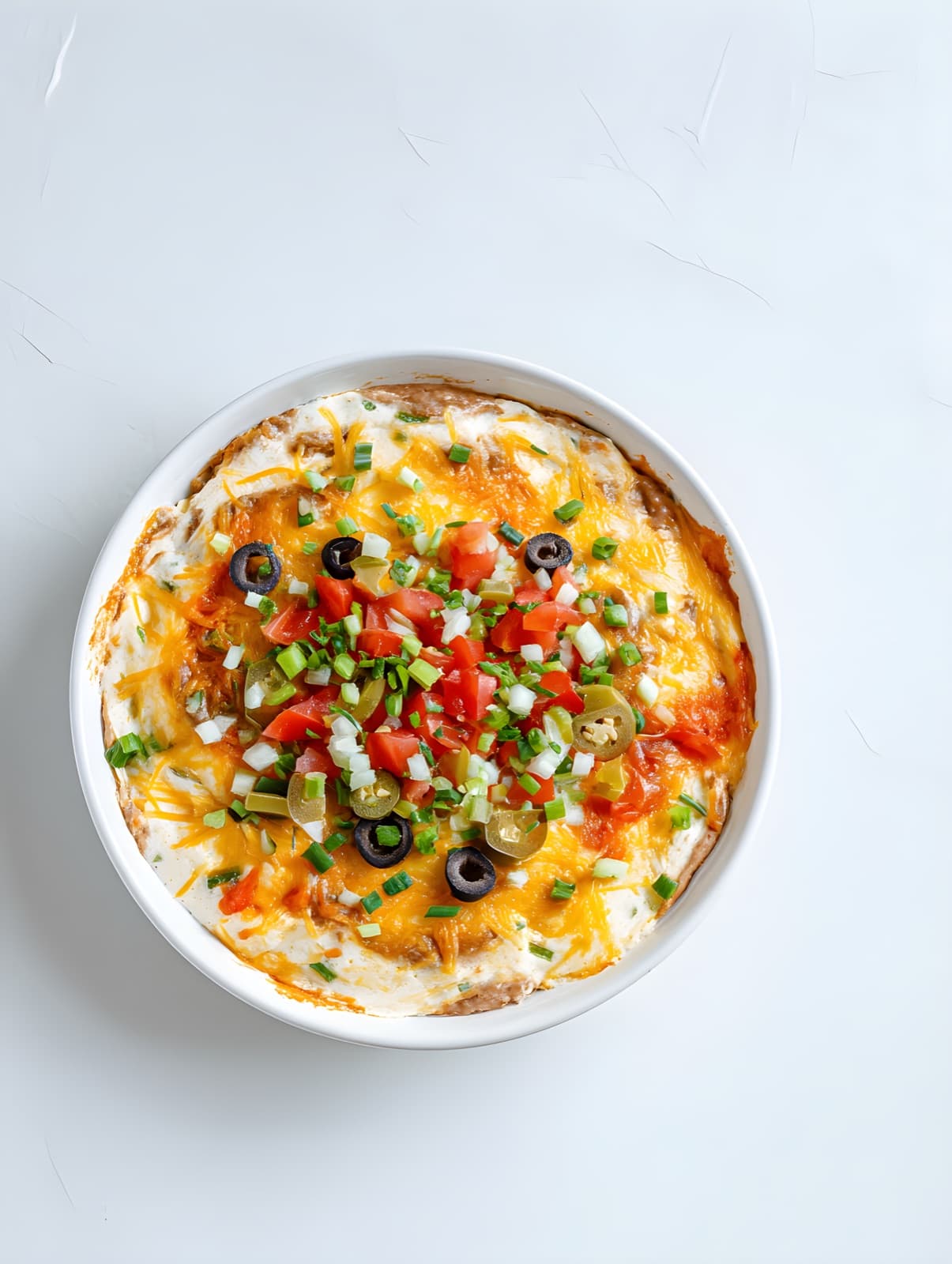 A seven-layer dip recreated by the studio