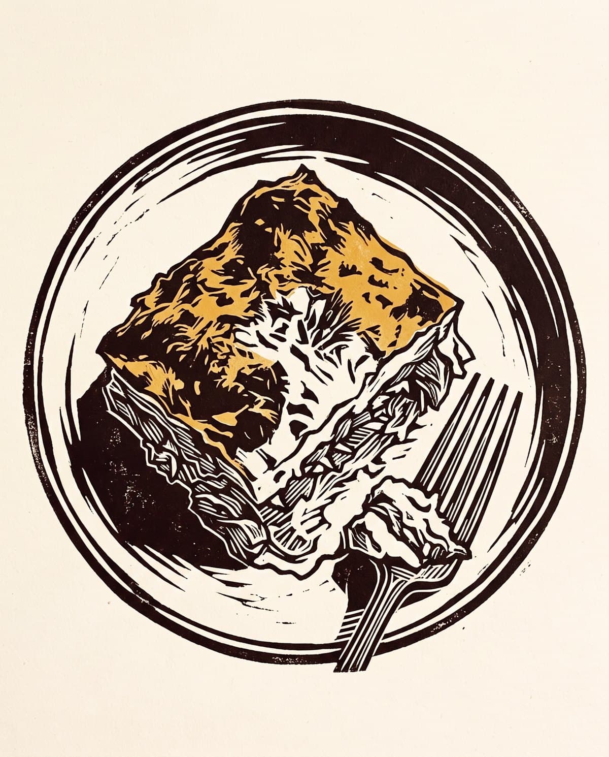 Frango com Mandioca, drawn