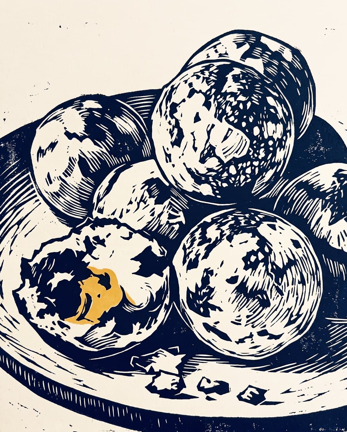 Pão de Queijo, drawn