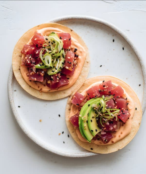 Tuna Tostadas